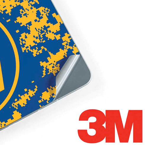 NBA Golden State Warriors Digi Camo Galaxy Book 12in Skin